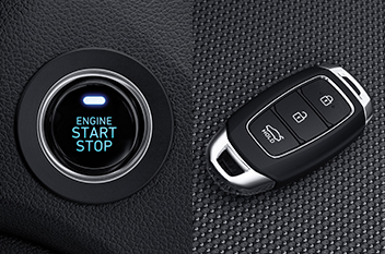 Nút bấm khởi động và chìa khóa thông minh Hyundai Accent