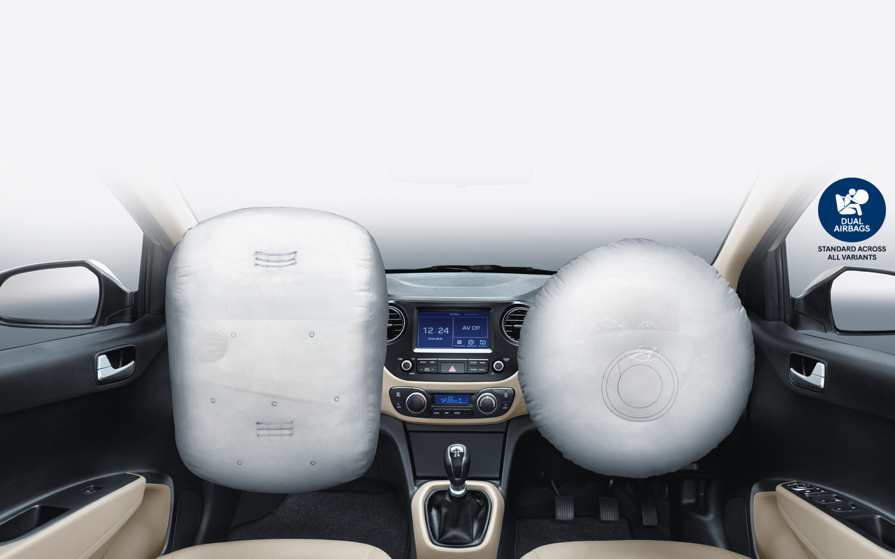 Túi khí ghế lái Hyundai Grand i10 sedan