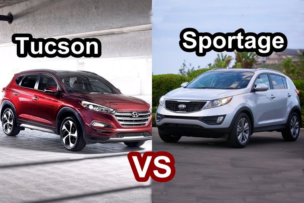 Đánh giá nhanh, Sportage 2016 vs Tucson 2016 1 Tucson 2016 vs Sportage 2016