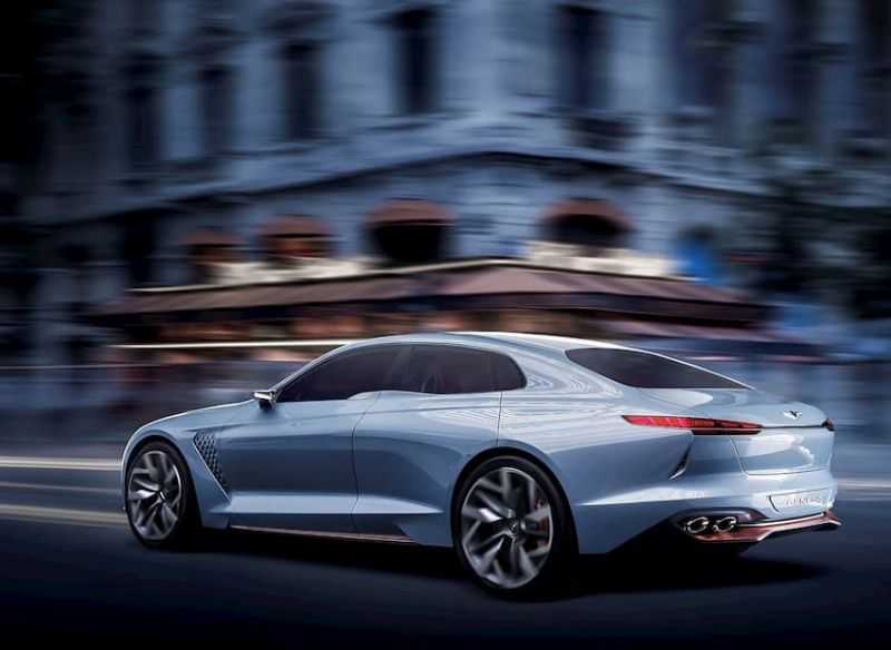 Ngắm kỹ đối thủ của BMW 3-series - Genesis New York Concept 4 hyundai genesis new york concept 4