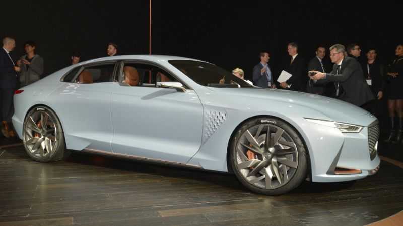 Ngắm kỹ đối thủ của BMW 3-series - Genesis New York Concept 1 hyundai genesis new york concept