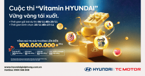 The le cuoc thi vitamin hyundai hyundai 1