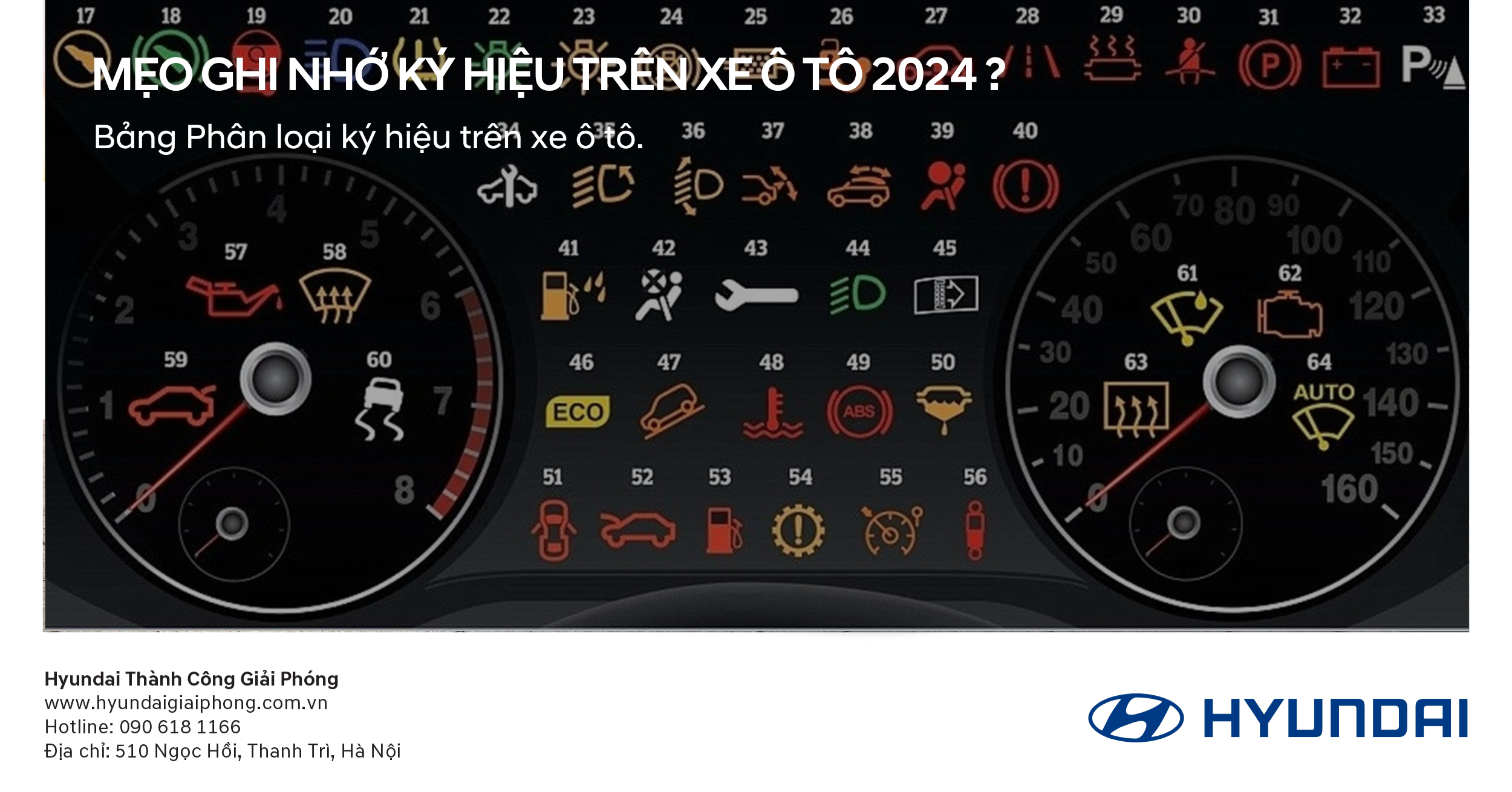 ky hieu tren xe o to 1