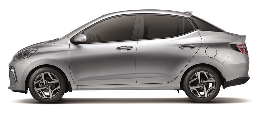 AI3 FL 4DOOR GEN LHD EXTERIOR DIMENSION SIDE