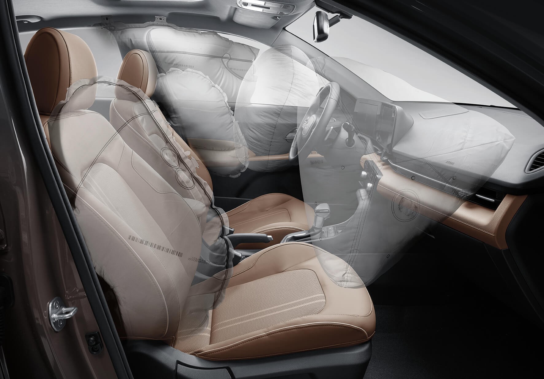 All new Accent 38 BN7i GEN LHD P GUIDE INTERIOR AIRBAG