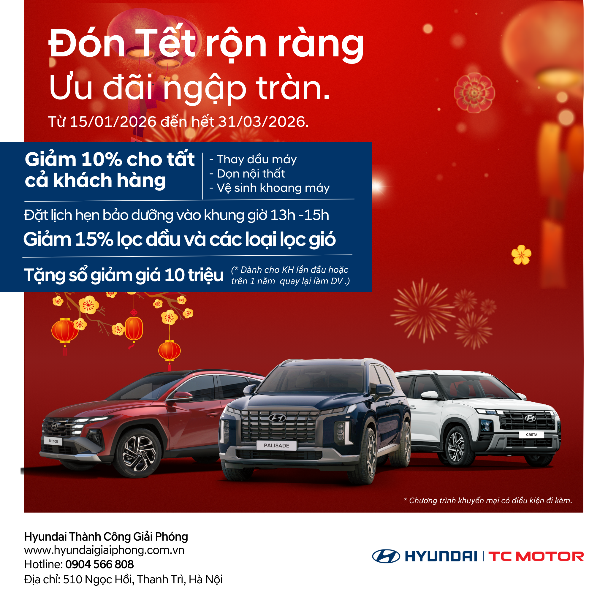 ĐÓN TẾT RỘN RÀNG – ƯU ĐÃI NGẬP TRÀN 1 Mien phi 13