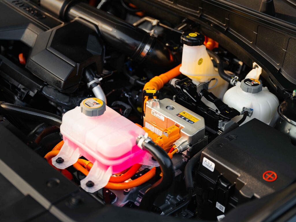 dong co santafe hybrid