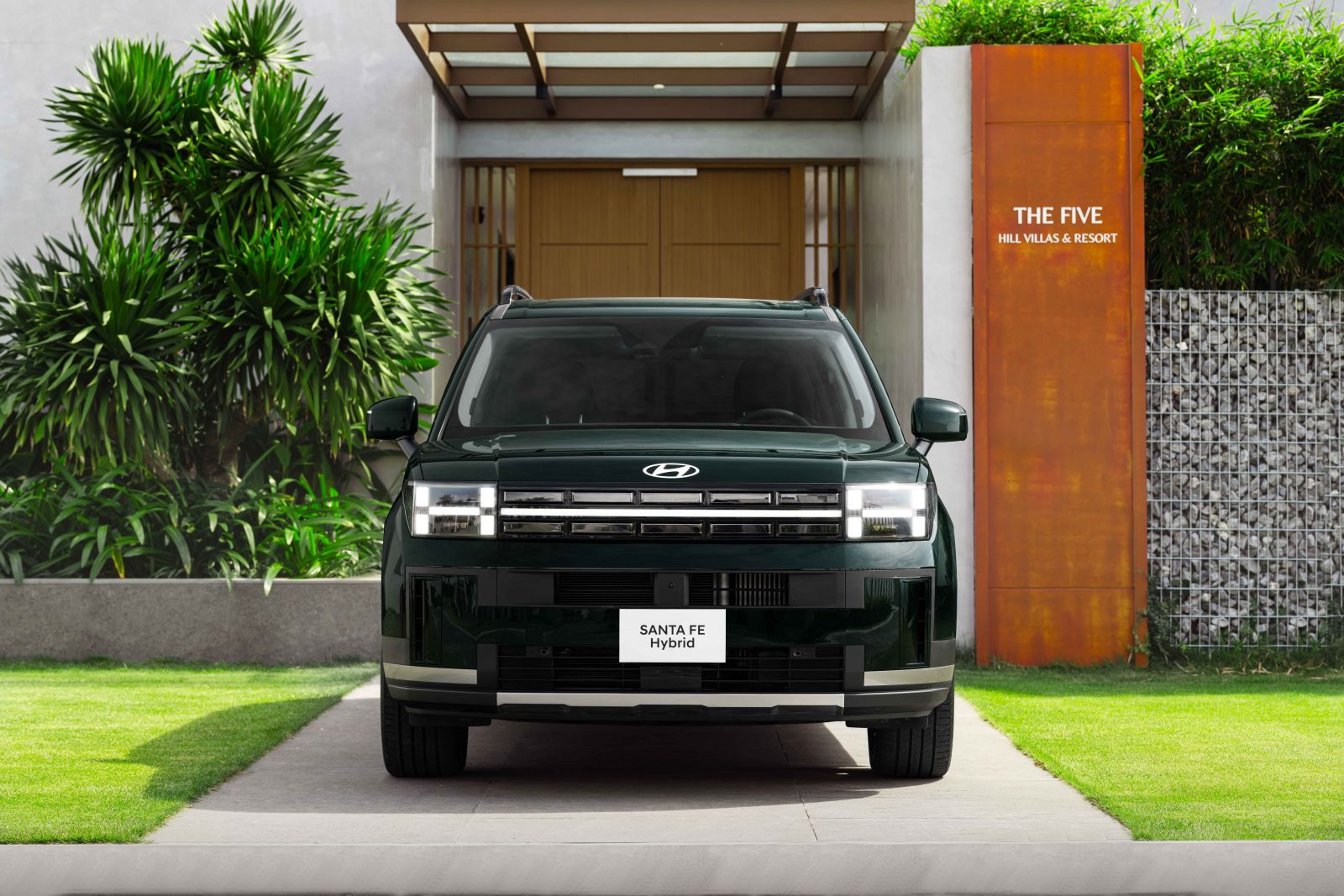 hyundai santafe hybrid 2026 ra mat tai Viet Nam