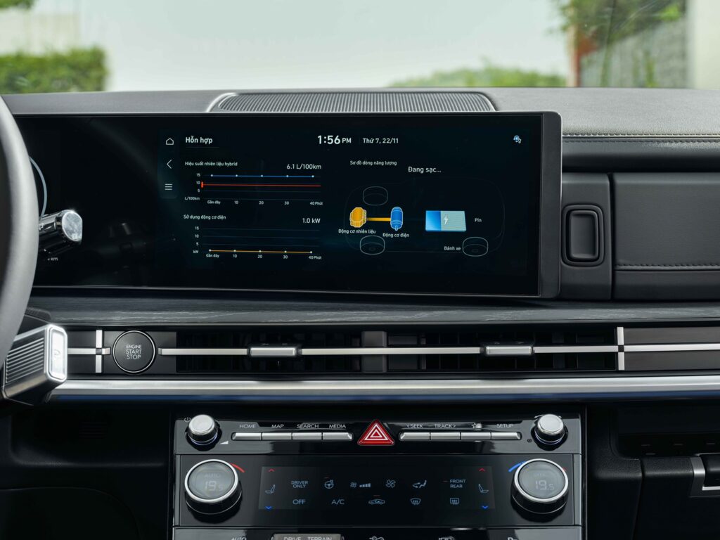 man hinh hien thi thong tin van hanh he thong hybrid tren santa fe 1024x768 1