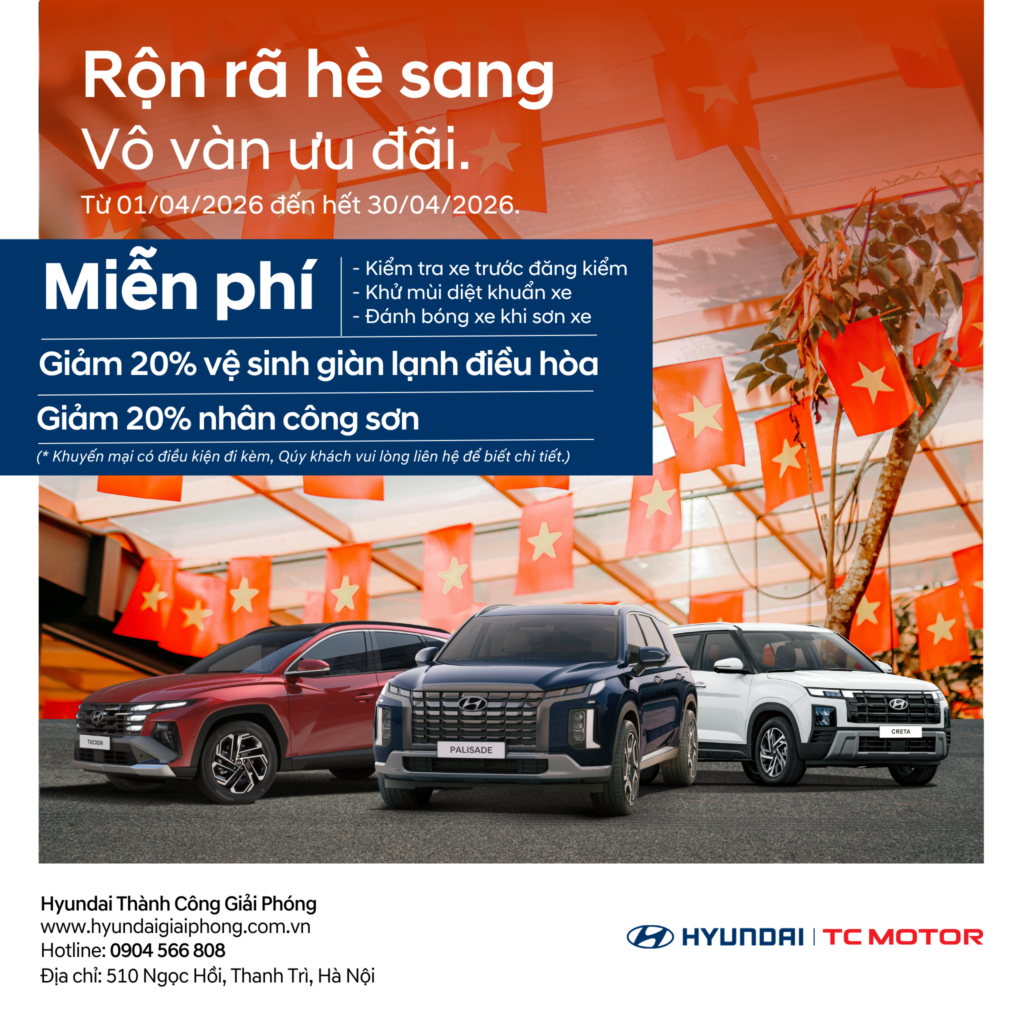 Bảo dưỡng xe Hyundai tại Hà Nội