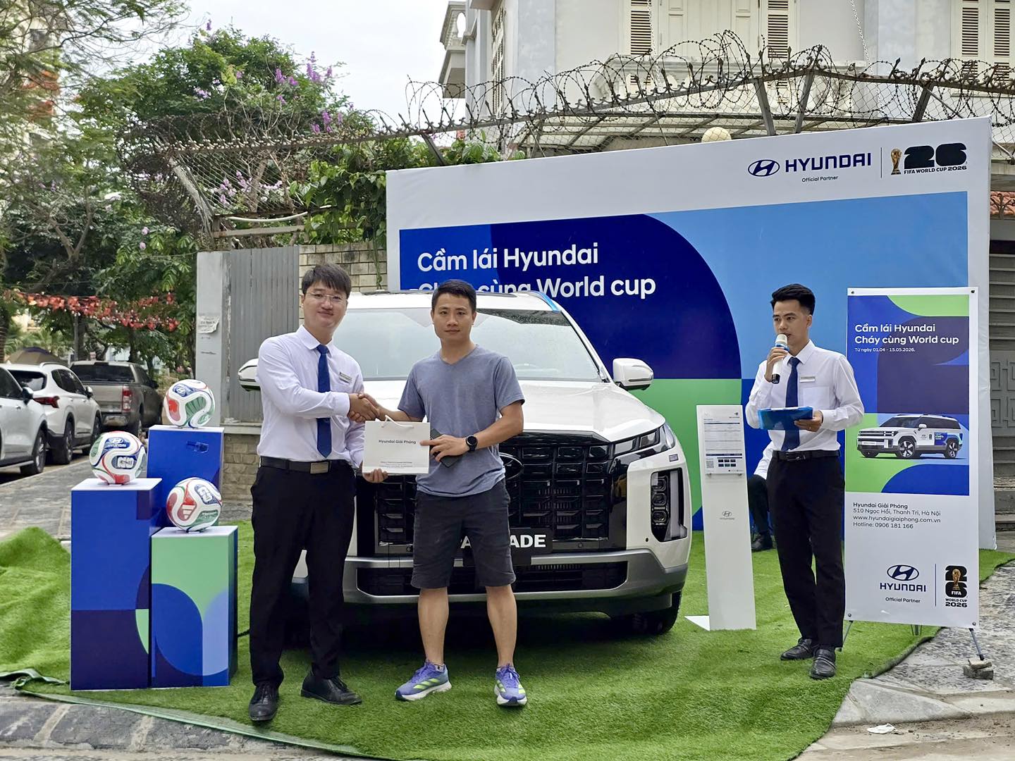 Lái thử xe Hyundai Sự kiện "Cầm lái Hyundai – Cháy cùng World Cup" 2026: Lời tri ân sâu sắc 2 696211356 974433365351879 1405613189095454090 n